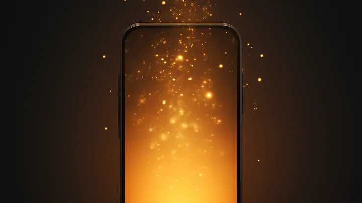 97777BAT COM - Modern phone with glowing screen 97777BAT COM Modern phone with glowing screen